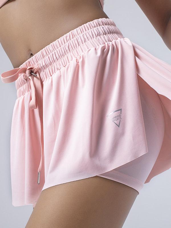 Active Lifestyle 2-in-1 Yoga Skirted Shorts - SALA