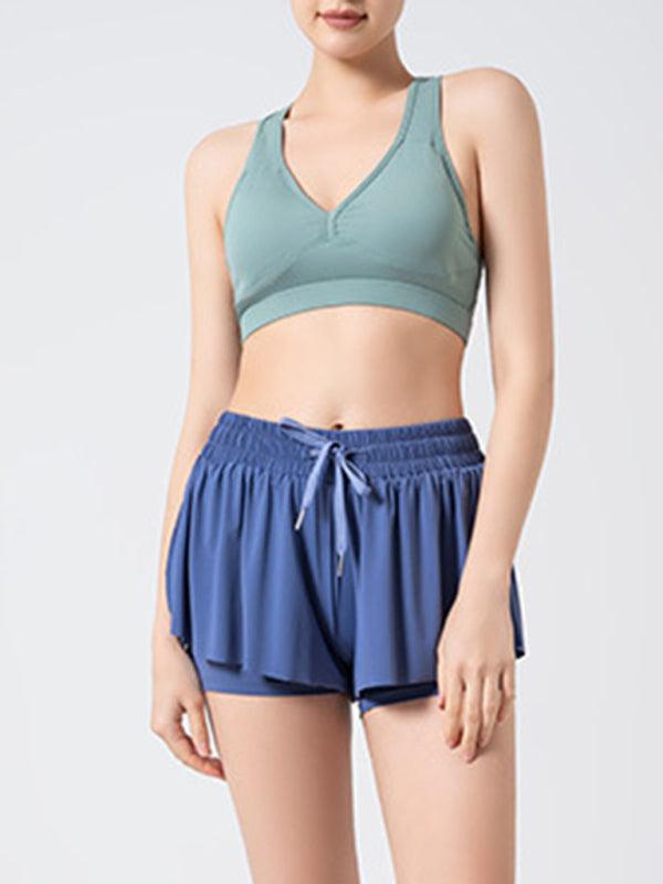 Active Lifestyle 2-in-1 Yoga Skirted Shorts - SALA