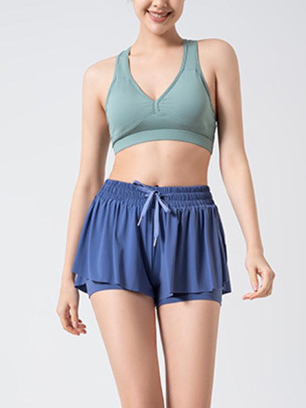 Active Lifestyle 2-in-1 Yoga Skirted Shorts - SALA