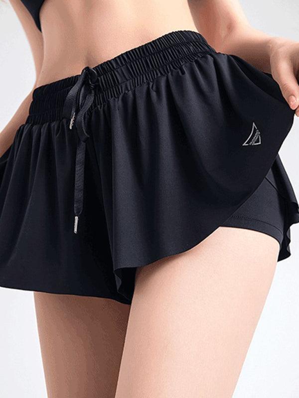 Active Lifestyle 2-in-1 Yoga Skirted Shorts - SALA