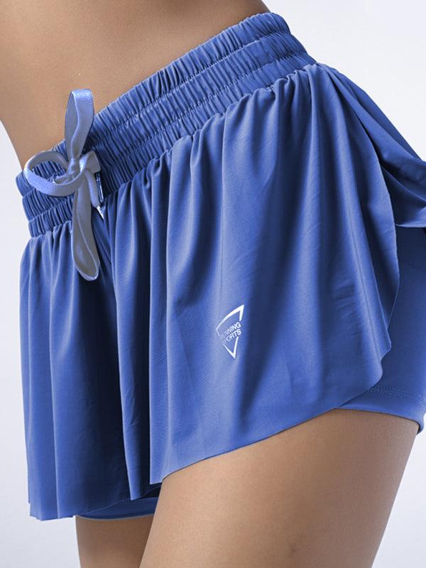 Active Lifestyle 2-in-1 Yoga Skirted Shorts - SALA