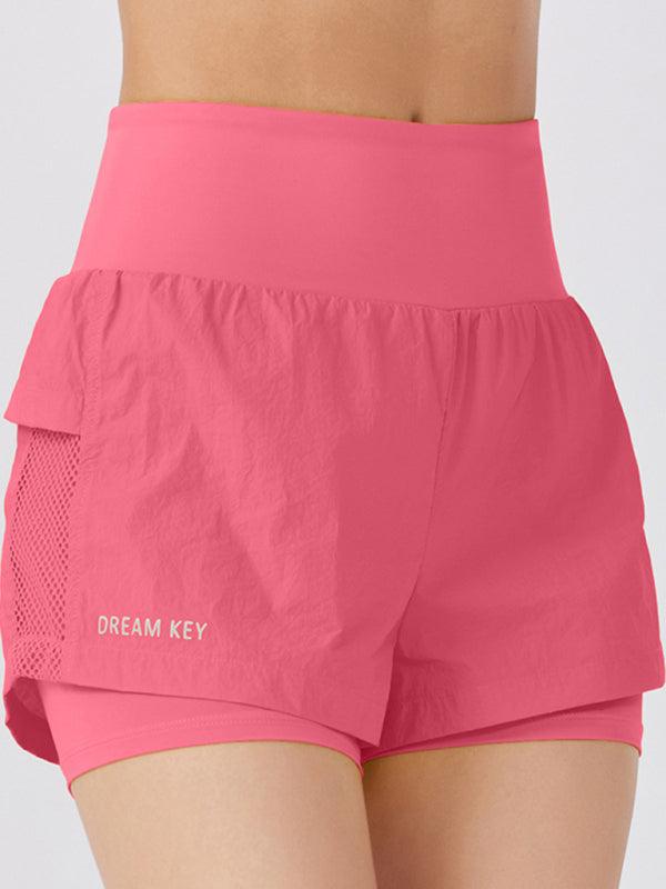 Breathable Loose Fit Yoga Shorts for Active Women - SALA