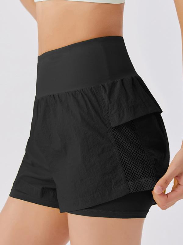 Breathable Loose Fit Yoga Shorts for Active Women - SALA