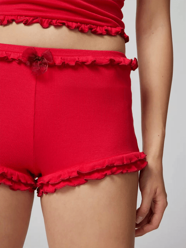Chic Women's Suspender Shorts Set - SALA