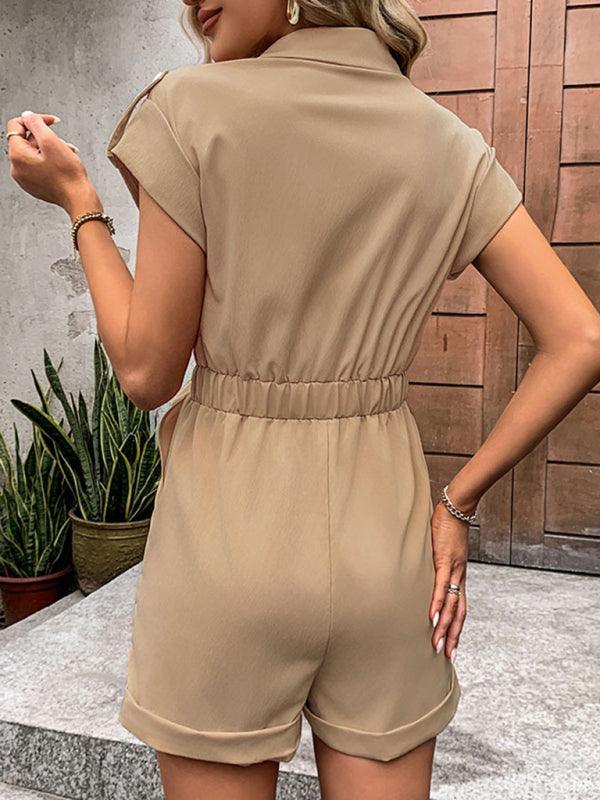 Effortless Elegance Lace Up Jumpsuit - Perfect for Any Occasion - SALA