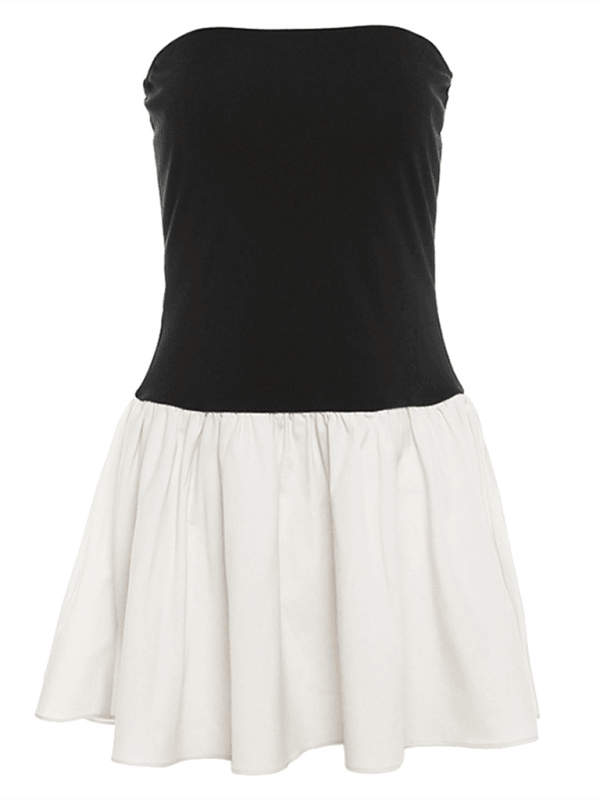 Elegant One-Shoulder Pleated Bodycon Dress for Women - SALA