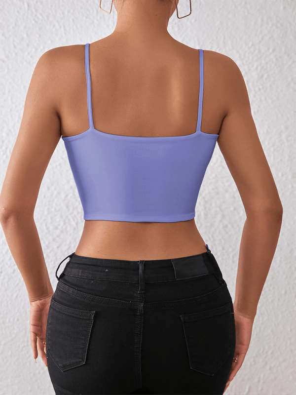 Midriff-Revealing Camisole for a Stylish Spring and Summer - SALA