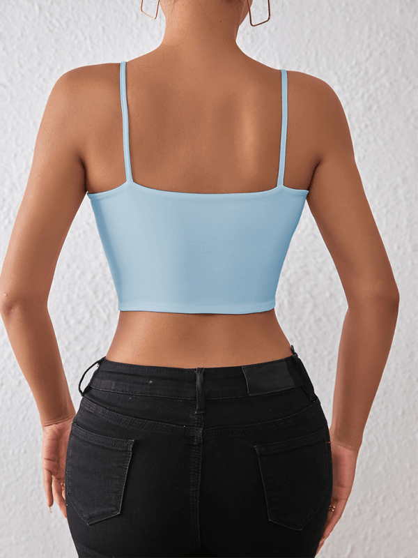 Midriff-Revealing Camisole for a Stylish Spring and Summer - SALA