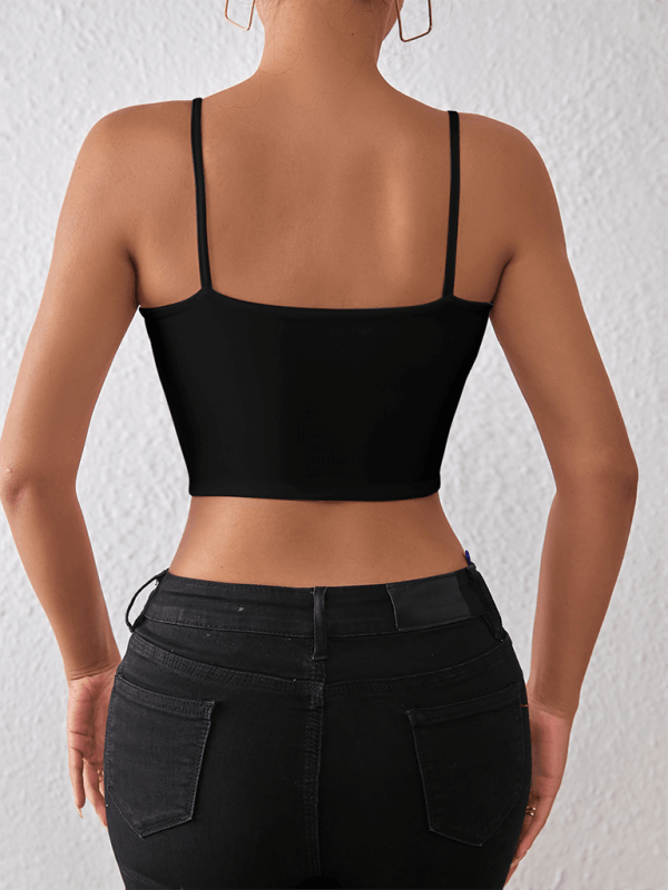 Midriff-Revealing Camisole for a Stylish Spring and Summer - SALA