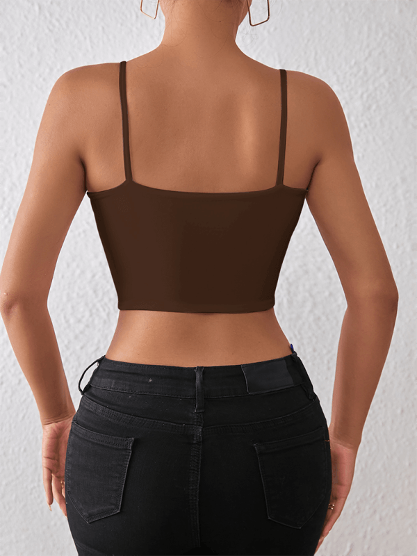 Midriff-Revealing Camisole for a Stylish Spring and Summer - SALA