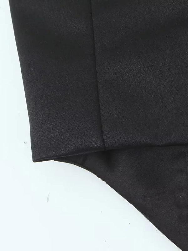 Seductive Lace Suspender Dress with Sculpted Waist Detail - SALA