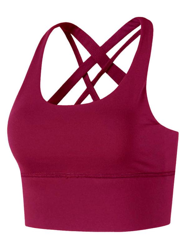 Shockproof Running Fitness Vest Bra for Women - Ultimate Support and Style - SALA