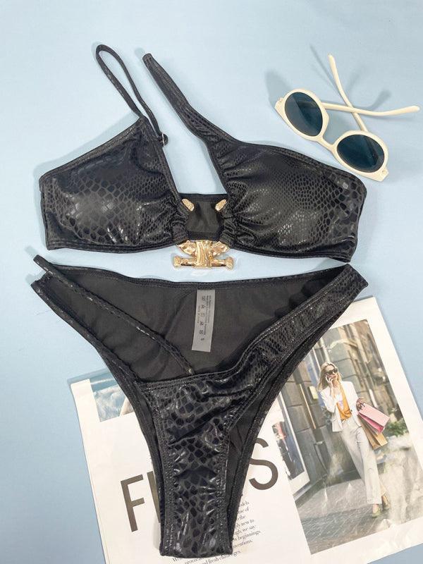 Strappy Two-Piece Bikini Set for Women - SALA
