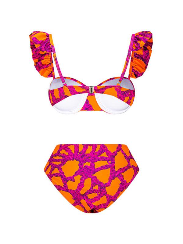 Vacation Ready Printed Bikini Ensemble - SALA