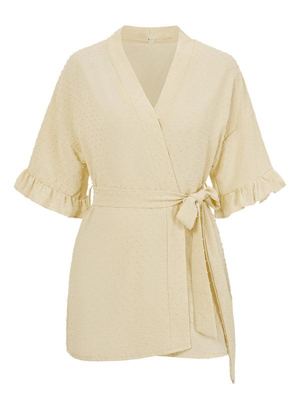 Women’s Beach Cardigan With Loose Robe Design - SALA