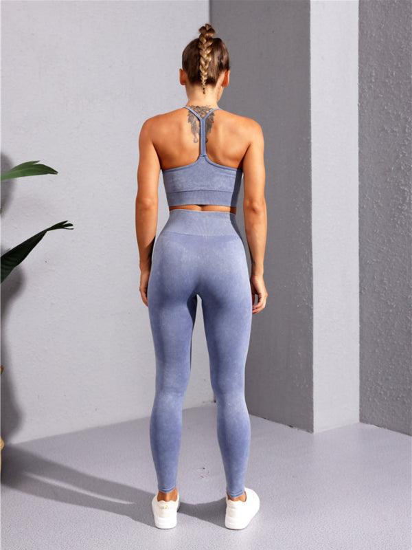 Women’s Slim Fit Yoga Bra With Spaghetti Straps - SALA