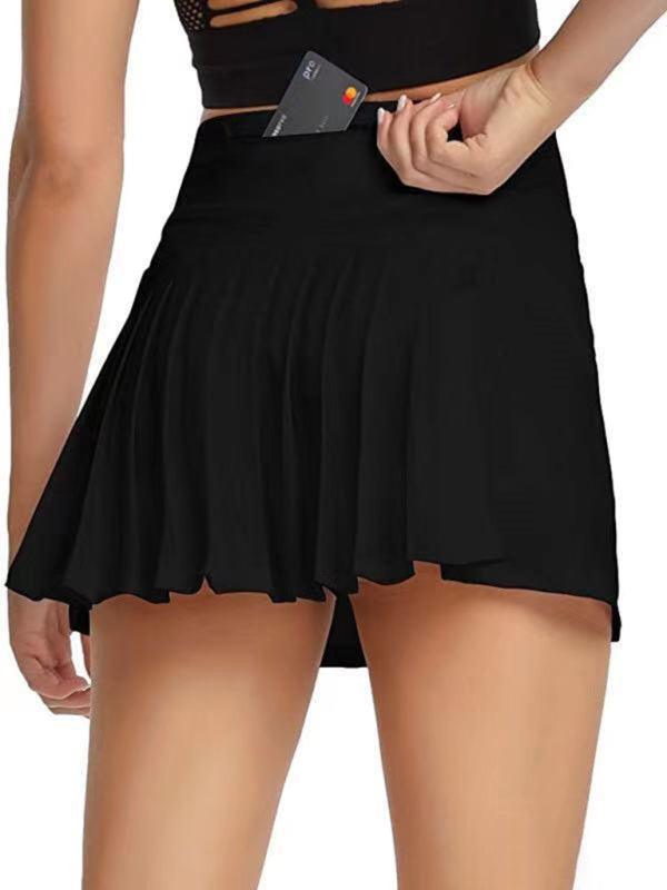 Women's Solid Color The Exercise Skort - SALA