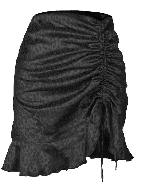 Women's Drawstring Pleated Skirt - SALA