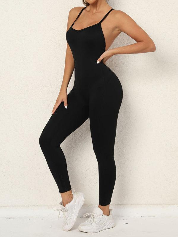 Women's Backless Yoga Jumpsuit - SALA