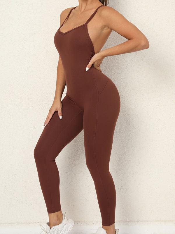 Women's Backless Yoga Jumpsuit - SALA