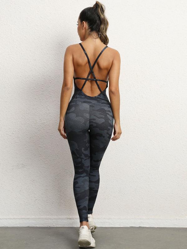 Women's Backless Yoga Jumpsuit - SALA