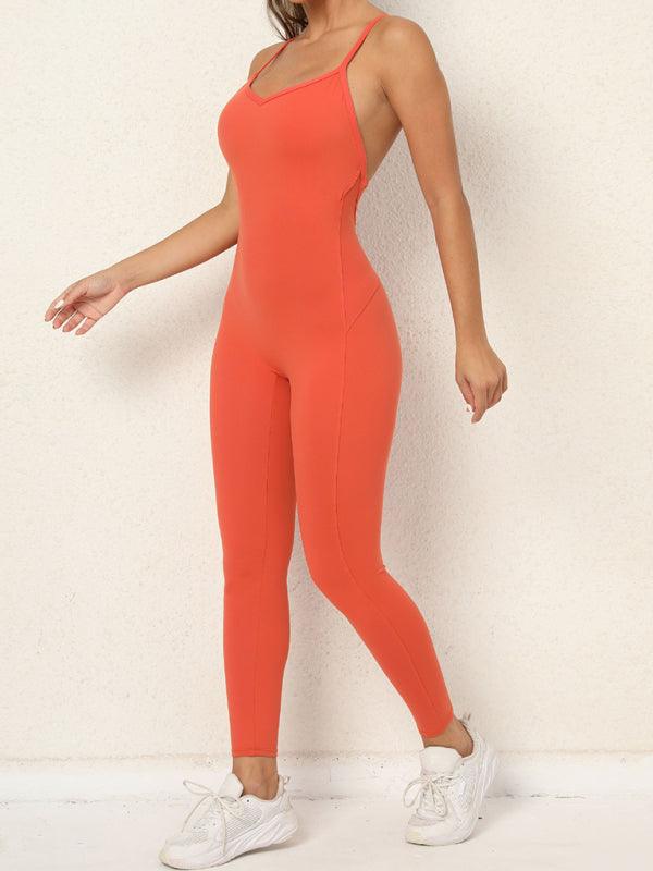 Women's Backless Yoga Jumpsuit - SALA