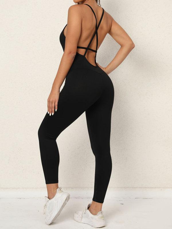 Women's Backless Yoga Jumpsuit - SALA