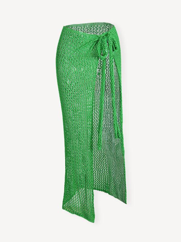 Women's Hollow Knitted Beach Skirt - SALA