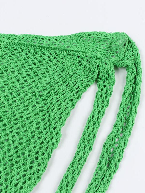 Women's Hollow Knitted Beach Skirt - SALA