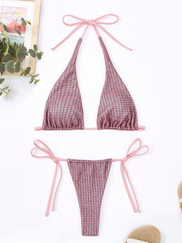 Women's Lurex Glitter Bikini Swimsuit - SALA