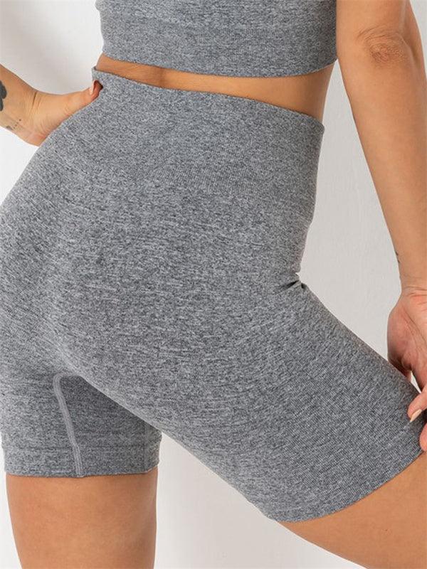 Women's Quick Dry Short Sleeve Yoga Top + Shorts (2-Piece Set) - SALA
