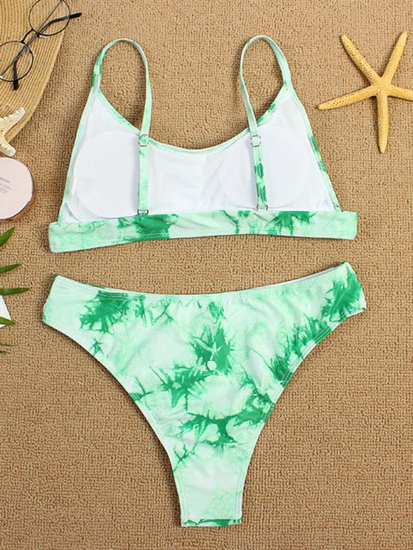 Women’s Two-Piece Tie-Dye Push-up Bikini Swimsuit - SALA