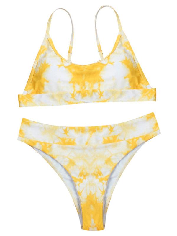 Women’s Two-Piece Tie-Dye Push-up Bikini Swimsuit - SALA
