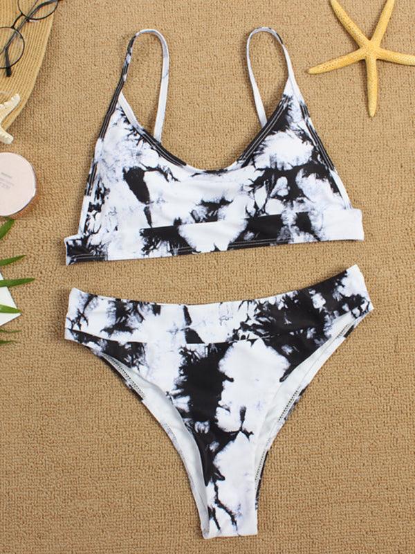 Women’s Two-Piece Tie-Dye Push-up Bikini Swimsuit - SALA