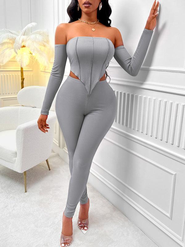 Women’s Vest Top + Long Sleeves + Leggings Set - SALA