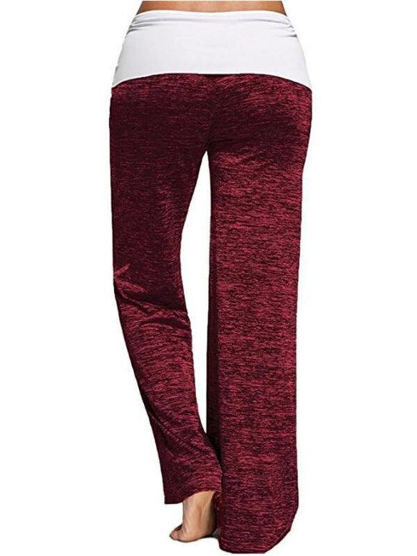 Women's Wide-leg Drawstring Yoga Pants - SALA
