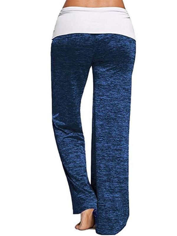 Women's Wide-leg Drawstring Yoga Pants - SALA
